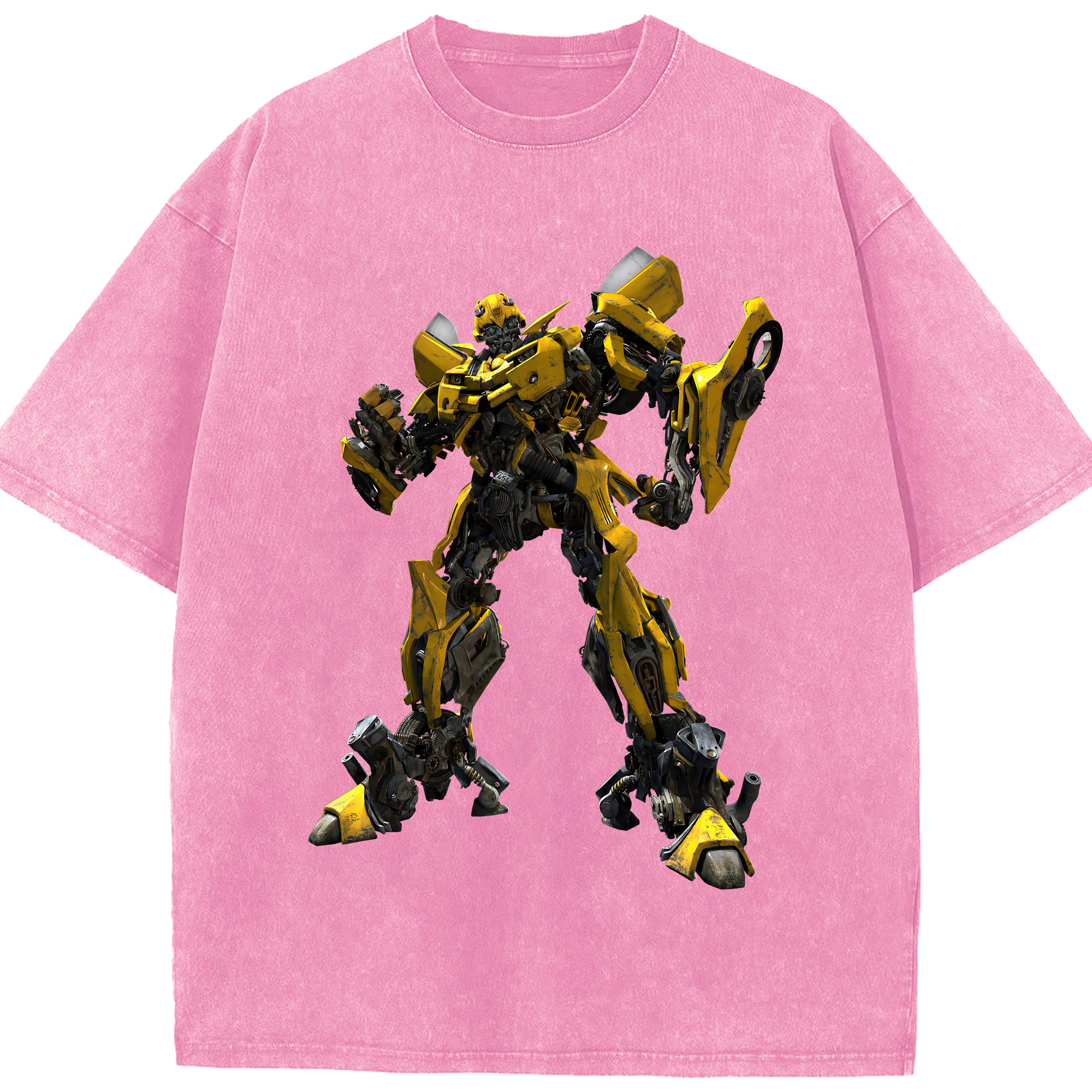 （画像用） Transformers トランスフォーマー 綿100% ヴィンテージ風 半袖Tシャツ（フロントプリント）